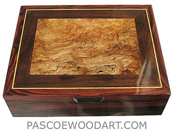 Wooden keepsake box
