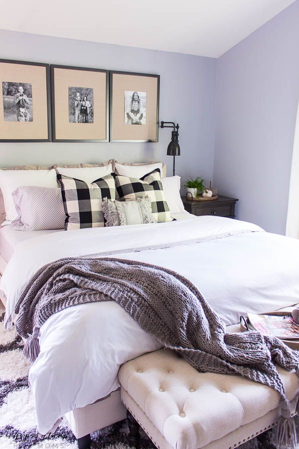 Beautiful bedding and a few accessories is all you need to make your bed like a ...