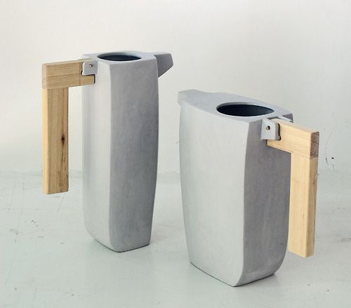 Ceramic jugs by Vano Alto
