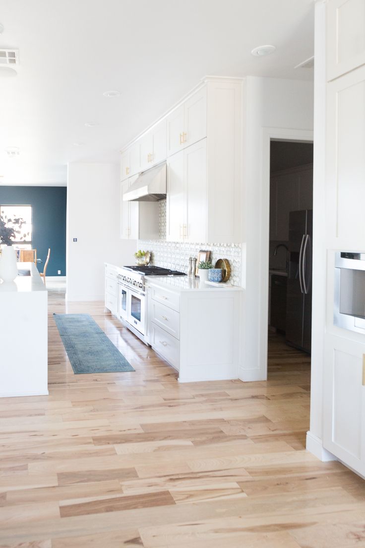 Custom Building Ideas Prep Kitchen - white kitchen designs, Ann Sacks tile kitch...