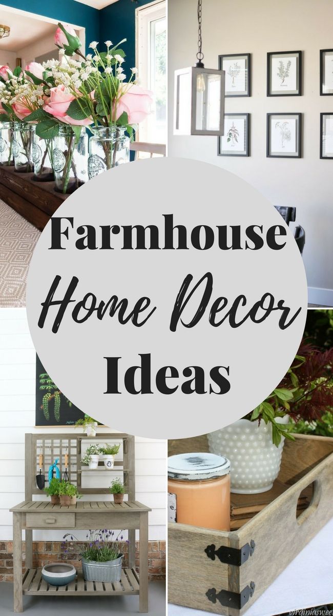 Farmhouse decor features from Inspiration Monday link party! #farmhouse #farmhou...