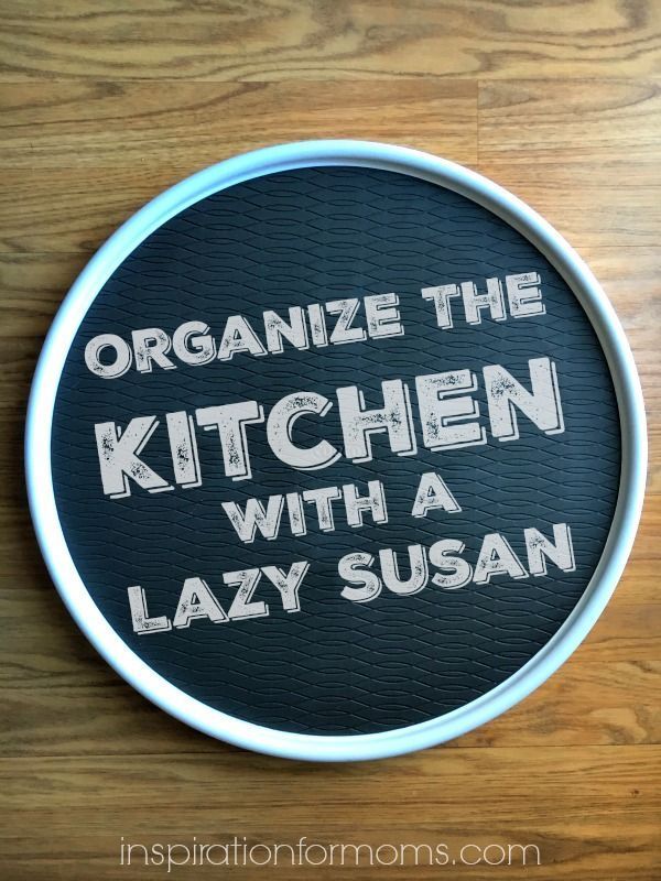 Lazy Susan turntables can be so helpful in organizing your home. Learn how I use...