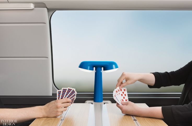 Ionna Vautrin's TGV Lamps Go from Train to Tabletop