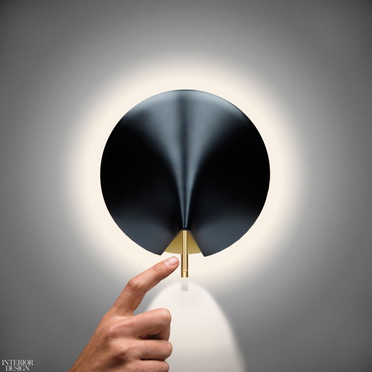 Touch sensors activate the Studio Jean-Philippe Nuel president’s sconce in die...