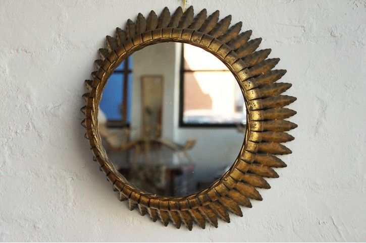 1960s Italian Gilt Mirror