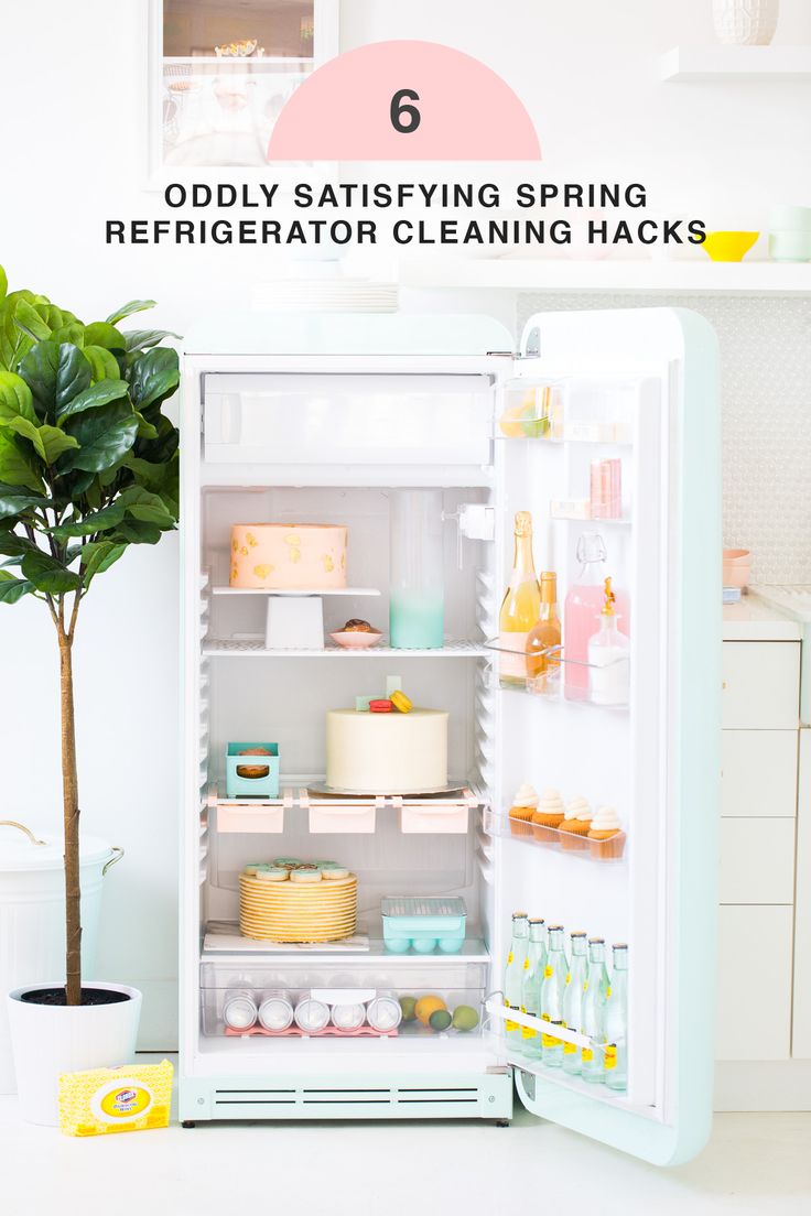 6 Oddly Satisfying Spring Refrigerator Cleaning Hacks