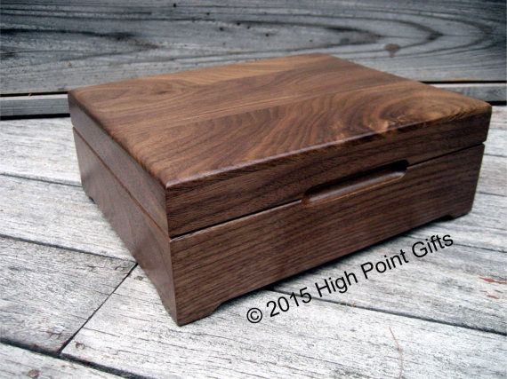 Keepsake Box Custom Engraved Wood Box 8x10 by HighPointGifts