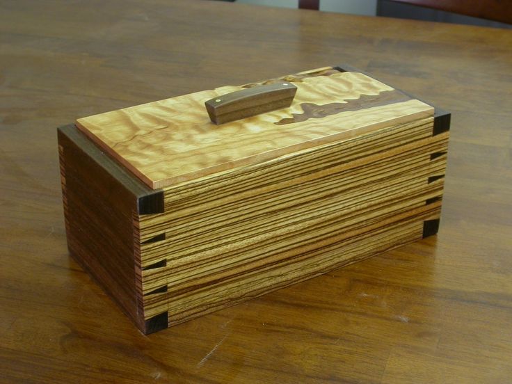 Zebra Wood Box