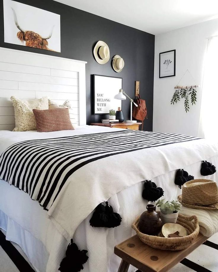 Moroccan Pom Pom Blanket - white and black – MajorelDesign
