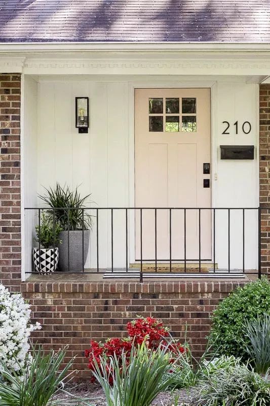 Small Front Porch Budget Makeover