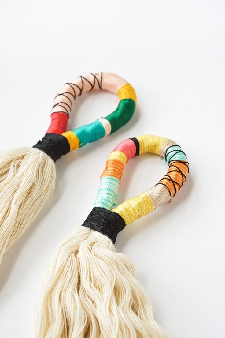 Learn how to make these DIY Door Handle Tassels. They are just the perfect touch...