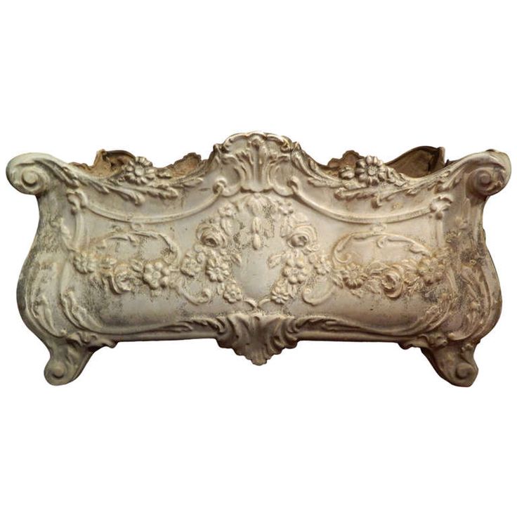 19th Century French Revival Cast Iron Planter