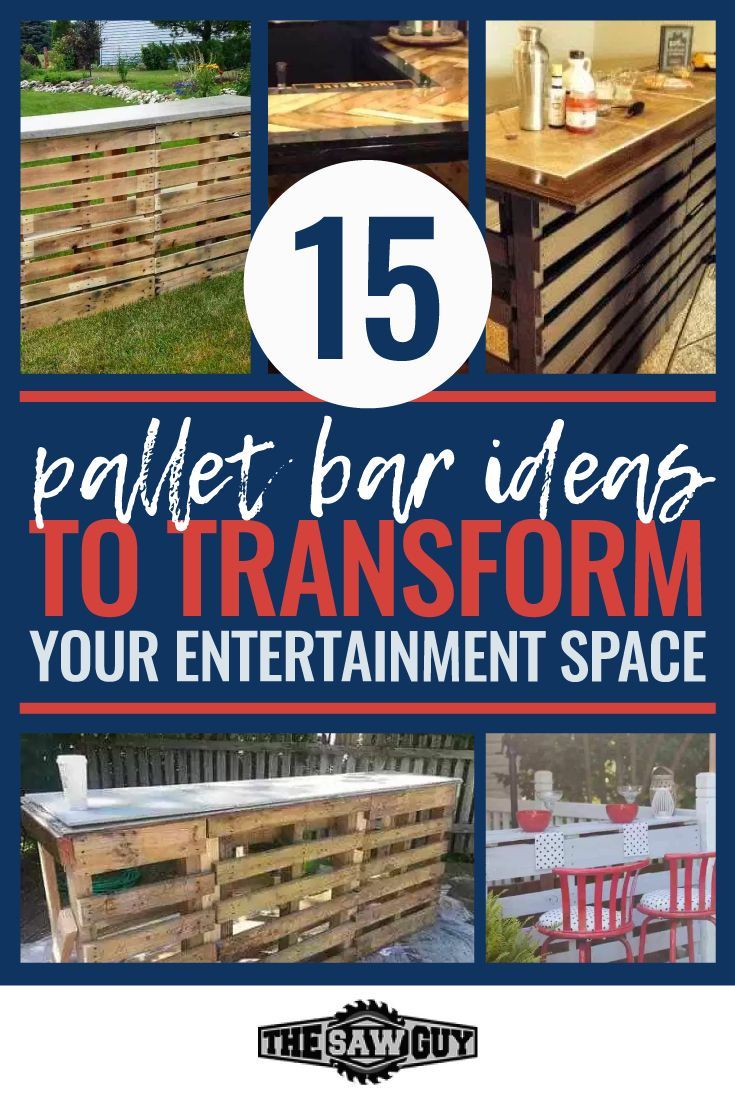 15 Epic Pallet Bar Ideas To Transform Your Space