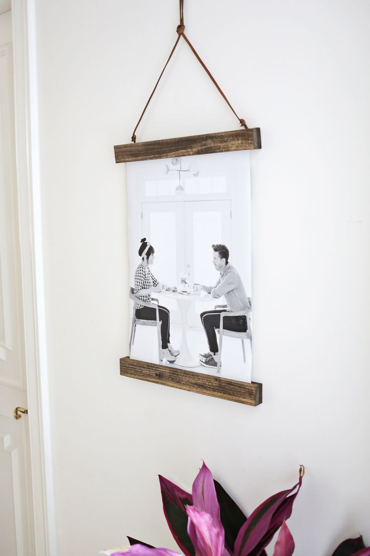 DIY Poster Hanger
