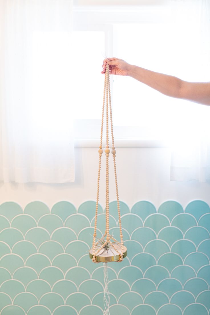 How to Make a Beaded Plant Hanger