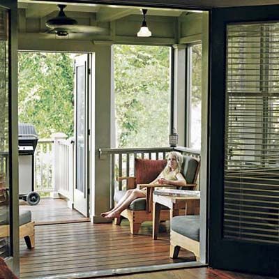 Porch Design Solution: Covering a Sun-Drenched Deck