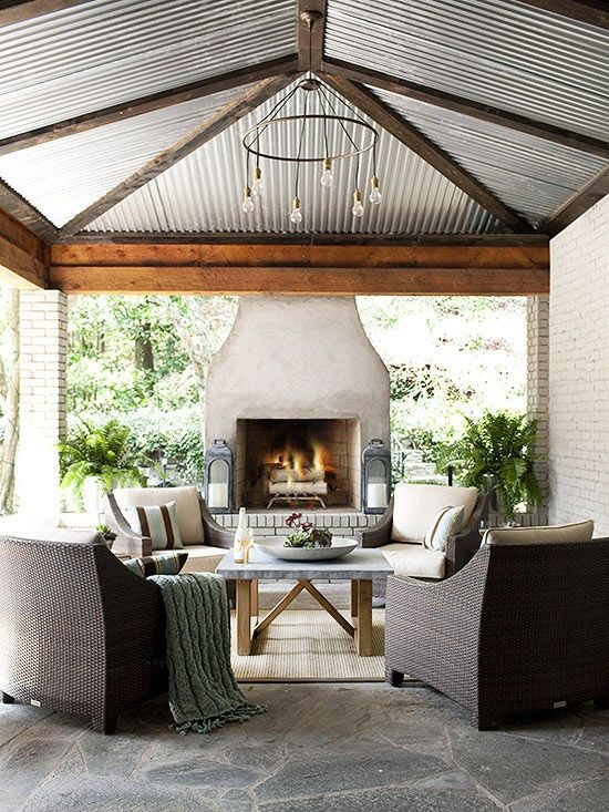 ceiling! from the ladies of Providence Design: things we love...outdoor spaces |...