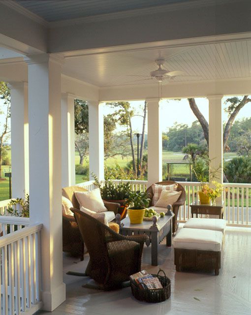 beautiful front porch