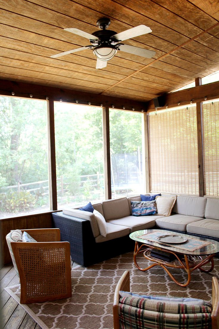 A Screened in Porch on a Budget
