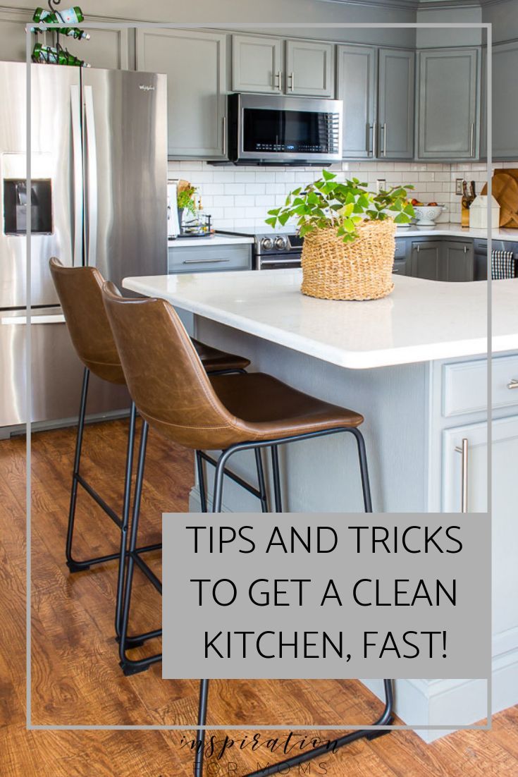 What You Need To Get A Clean Kitchen Fast