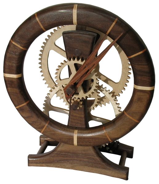 wooden clock | clock assembly clock face grooves cutting gears routing the clock...
