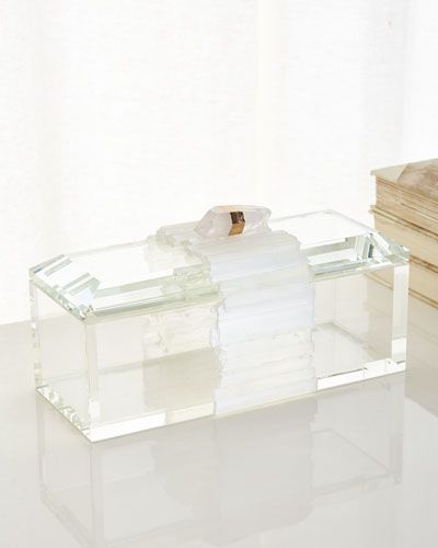 Crystal Box with Selenite Band