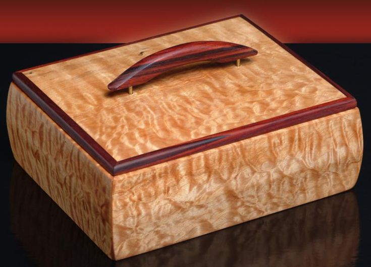 Quilted Maple & Cocobolo Box