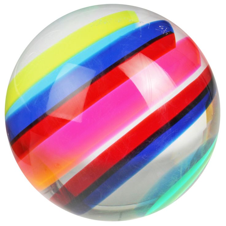 Vasa Mihich Optical Colored  Acrylic Sphere | From a unique collection of antiqu...