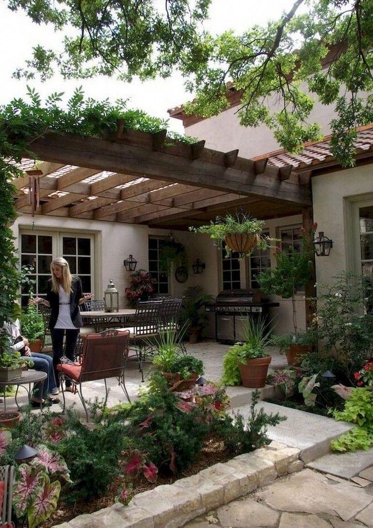 24+ Amazing Creative Shade Ideas in Your Backyard Patio Designs #backyard #backy...