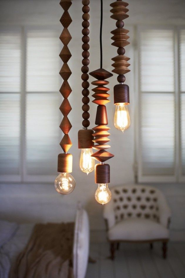Bright Beads Pendant Lights by Marz Designs