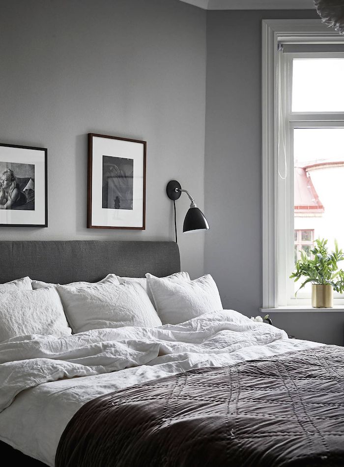 grey bedroom | photo jonas berg
