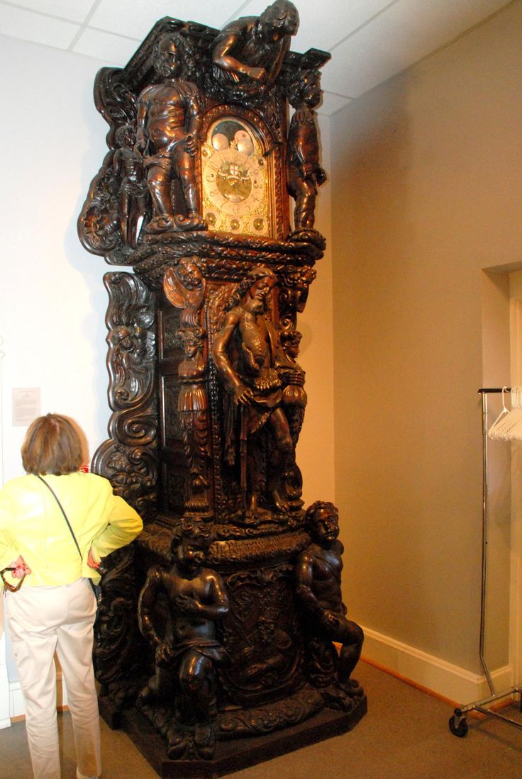 Lightner Museum Ornate Grandfather Clock, St Augustine, FL