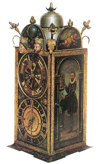 iron clock, Strasbourg, XVI