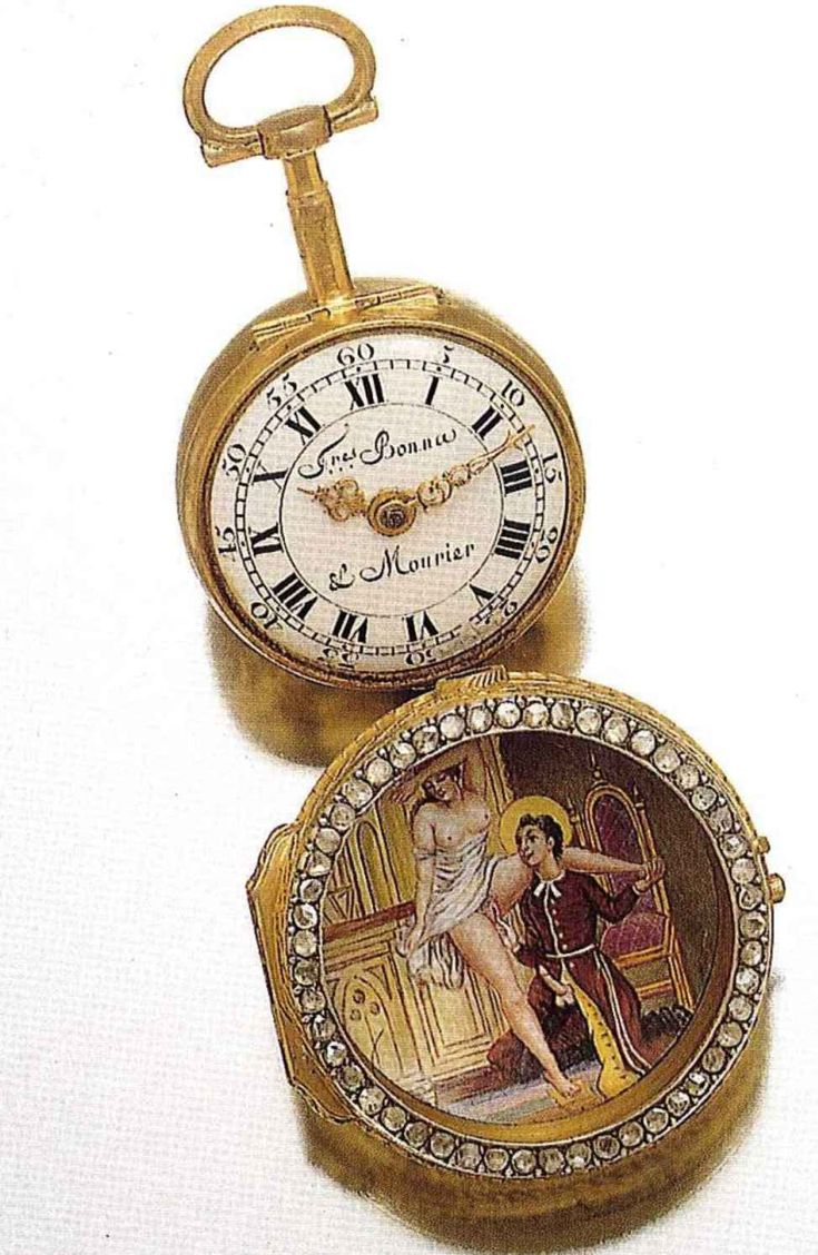 Эротика. Старинные часы.18-20 век.