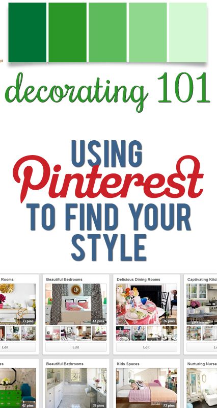 How to use Pinterest to define your style and make decorating choices that last!