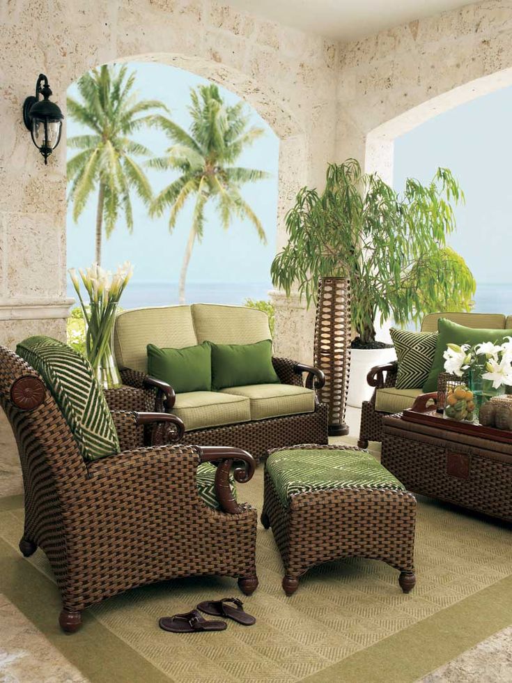Tommy Bahama. All-Weather Wicker Furniture