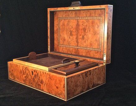 Pepperwood Burl Writing Box