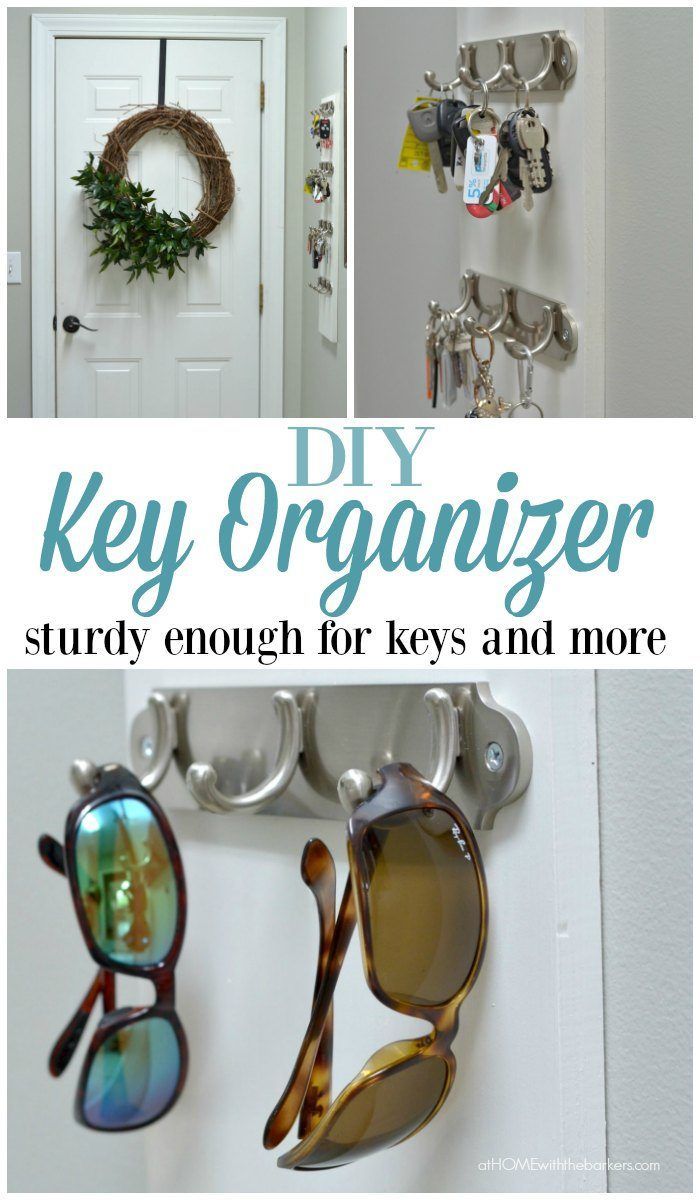 DIY Key Organizer - At Home With The Barkers