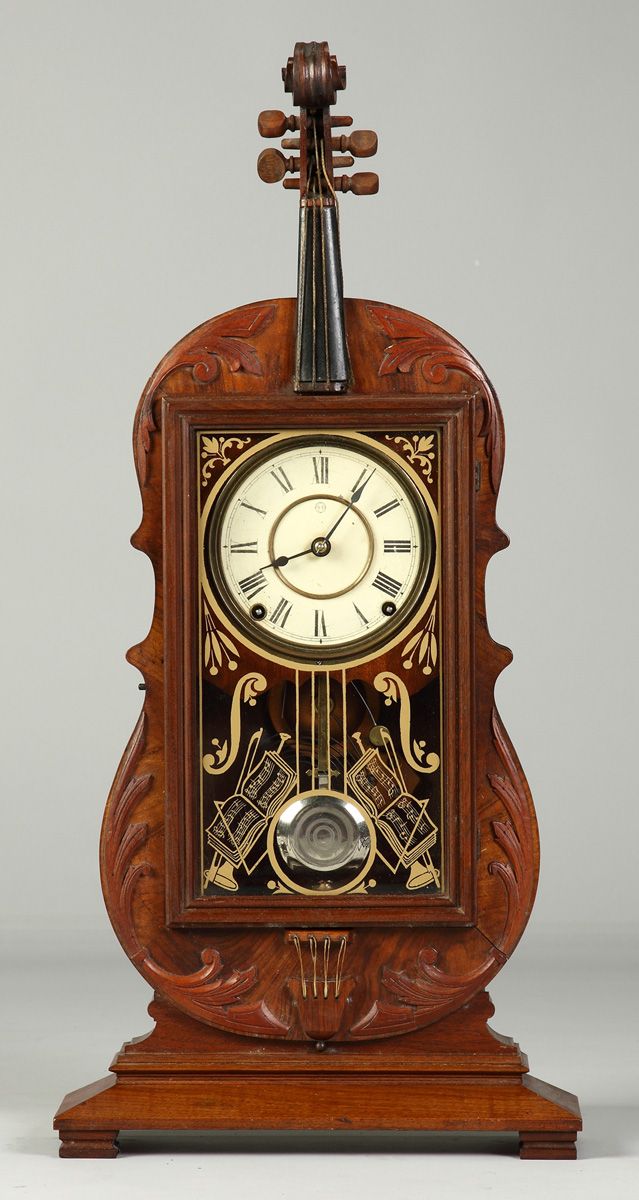 Seth Thomas Violin case mantle clock
