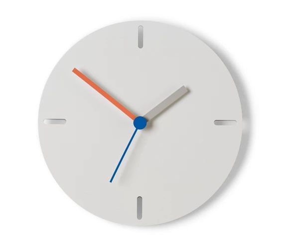 Huxley Wall Clock in Matt Grey - FindDesign