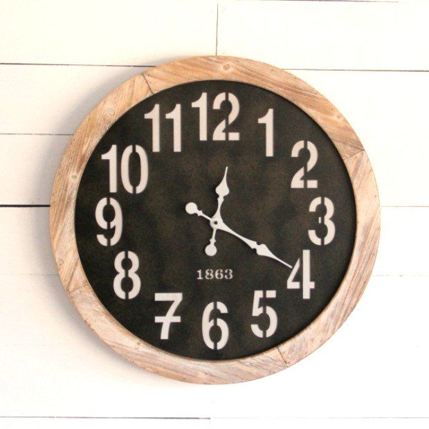 26 Inch Round Wall Clock