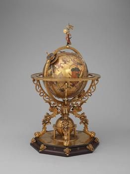 Mechanical celestial globe  Artist: John Reinhold Elder  Liegnitz / Silesia 1550...