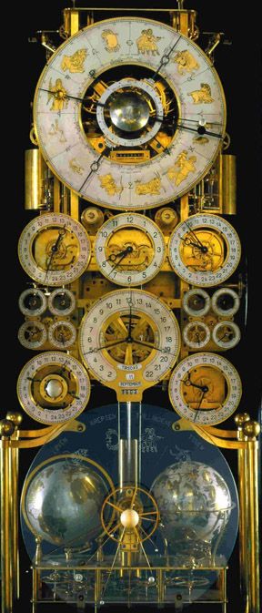 This remarkable timepiece, possibly the most complicated of its kind in the worl...