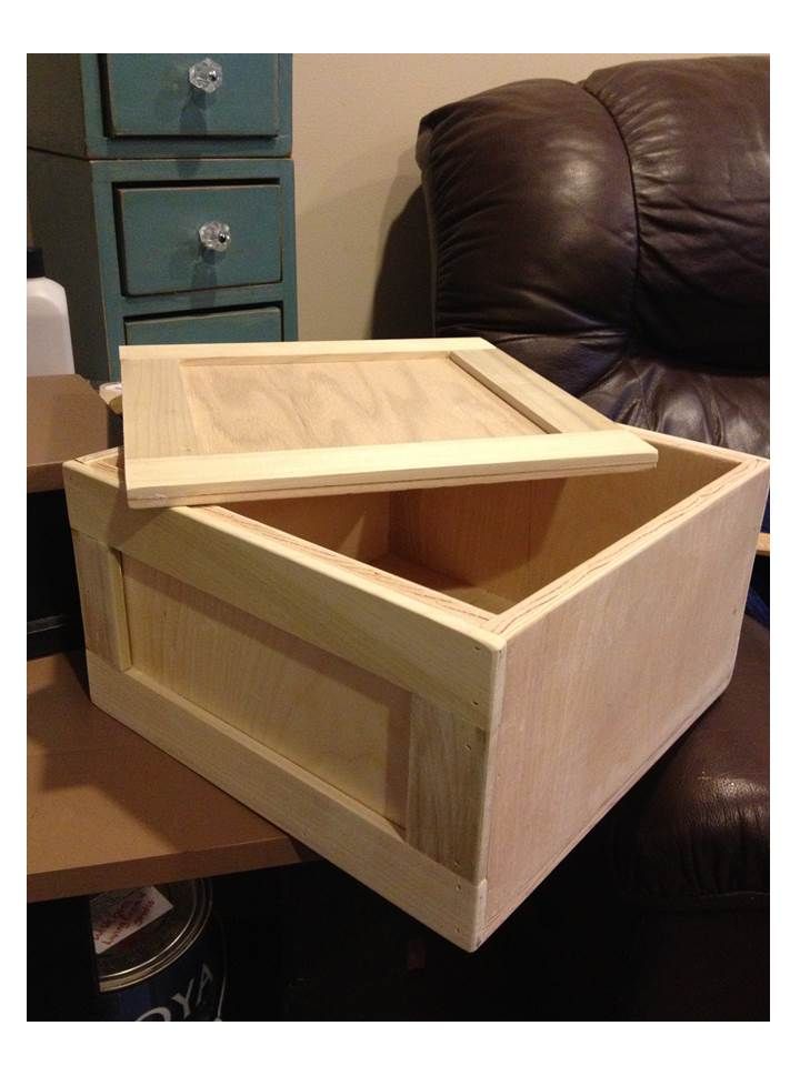 Plywood Gift Crate (man crate)