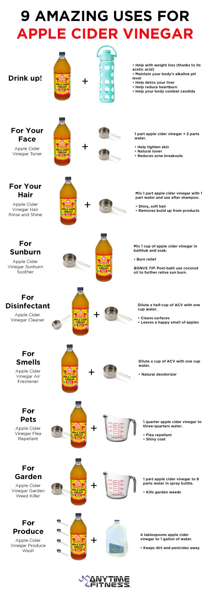 9 Uses for Apple Cider Vinegar
