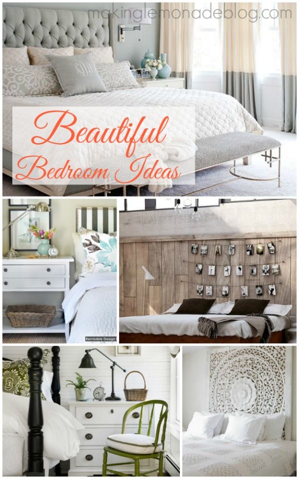 Beautiful Bedrooms: Master Bedroom Inspiration via Carrie Mcknelly MakingLemonad...