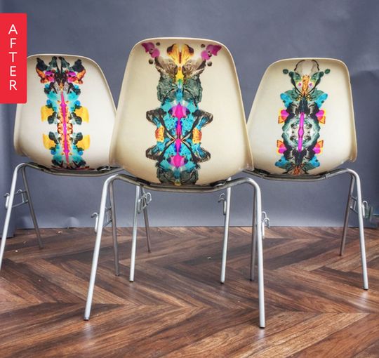 Before & After: Herman Miller Chairs Get Somewhat Psychedelic