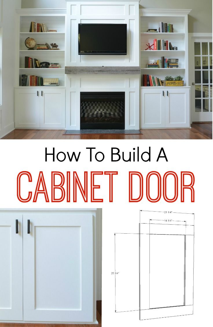 How to Build a Cabinet Door — Decor and the Dog
