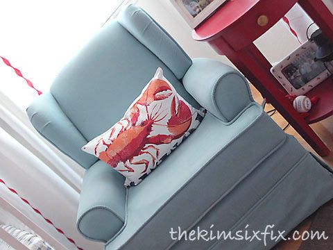 How to Paint Fabric Furniture