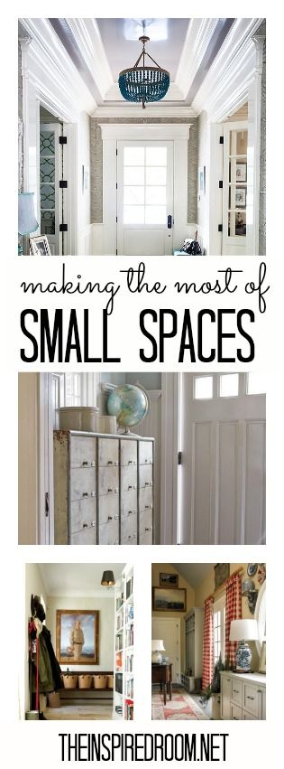 Making the most of small spaces